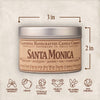 Santa Monica Soy Travel Candle - Lemon Zest Jasmine Scent