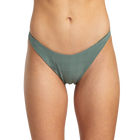 RVCA Greetings Medium French Bikini Bottom - Jade