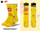 Odd Sox French's Mustard Split - Men's Crew Straight