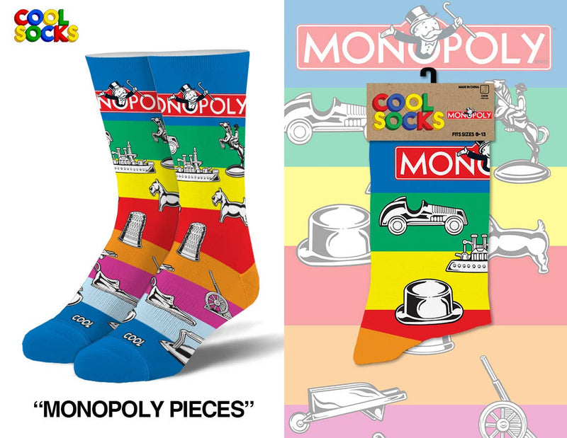 Men's Crew Folded - Monopoly Pieces