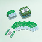 After Dinner Amusements: Travel Trivia Box and Contents