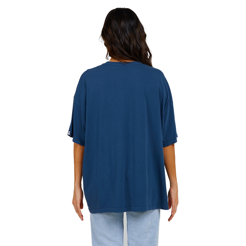 Salty Crew Big Wave Denim Cover Up Tee Back