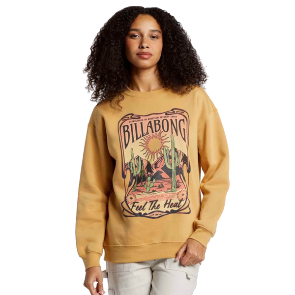 Billabong Desert Drifter Sweatshirt - Hemp (Front)