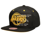 Mitchell & Ness NBA The Info Snapback Hat LA Lakers