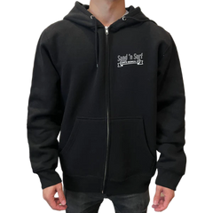 SANTA MONICA AIRLINES XL ブラック　パーカー　90′s SANTA MONICA AIRLINES XL ブラックパーカー90′s