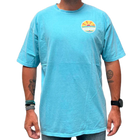 Santa Monica Blue Sun Tee-Shirt