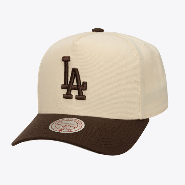 Mitchell & Ness MLB Fashion Basic Two-Tone Pro Pinch Snapback - LA Dodgers