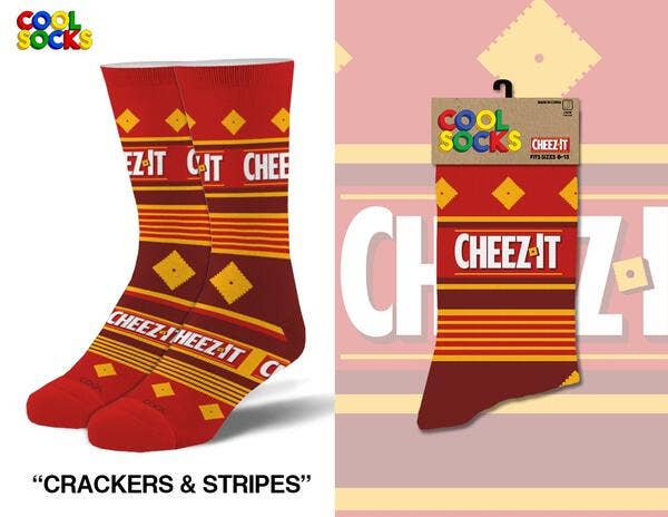 Cool Socks Cheez It Crackers 1