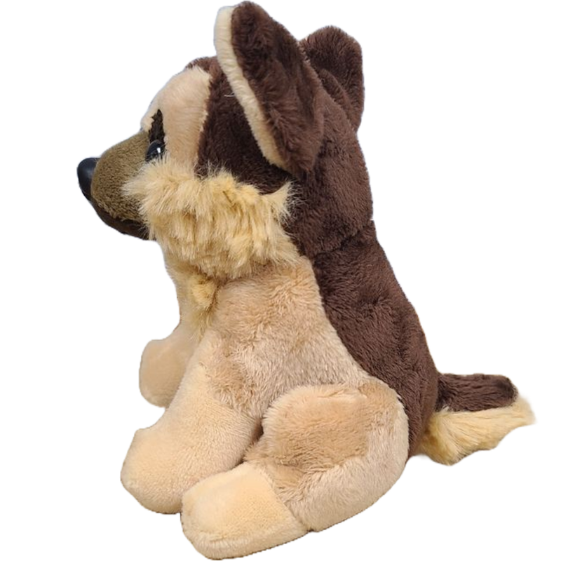 Canned German Shepherd | Stuffed Animal Dog Plush w/Jokes