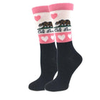 Sock Harbor Cali Love Socks: Black