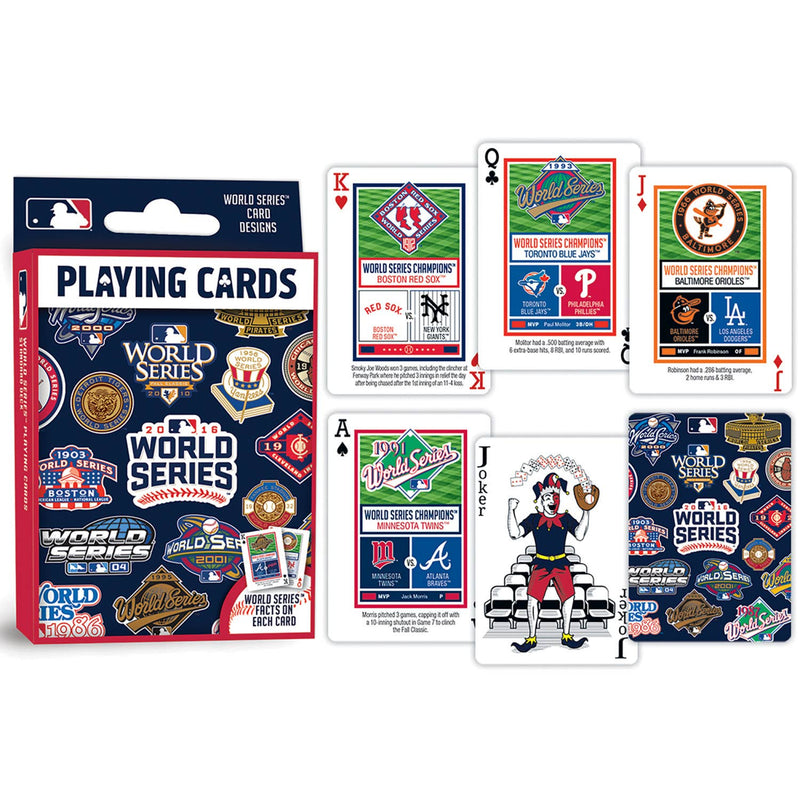 MLB World Series Playing Cards