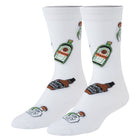 Crazy Socks - Mens Crew - Mini Bottles