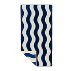 Slowtide Stripe Towel - Deep Pool