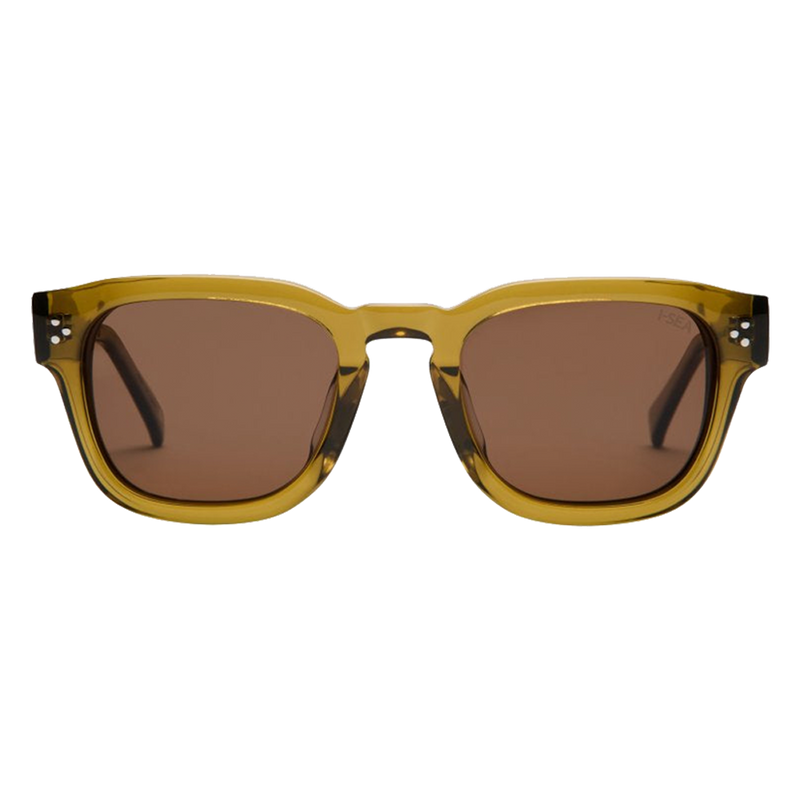 I-SEA Camden Kelp/ Brown Polarized Lens (Front)