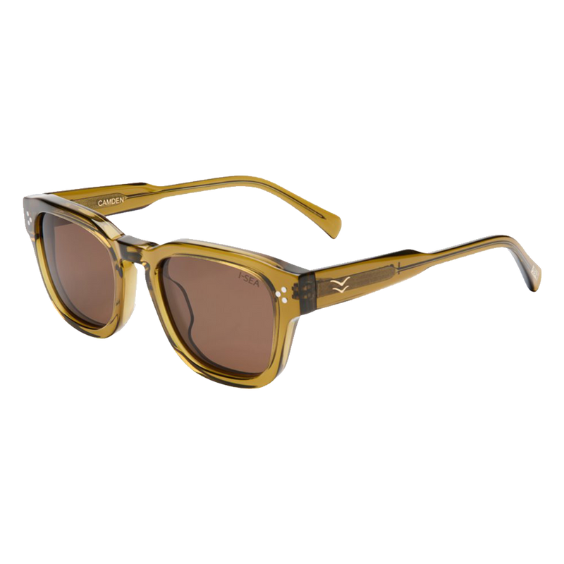 I-SEA Camden Kelp/ Brown Polarized Lens (Side)