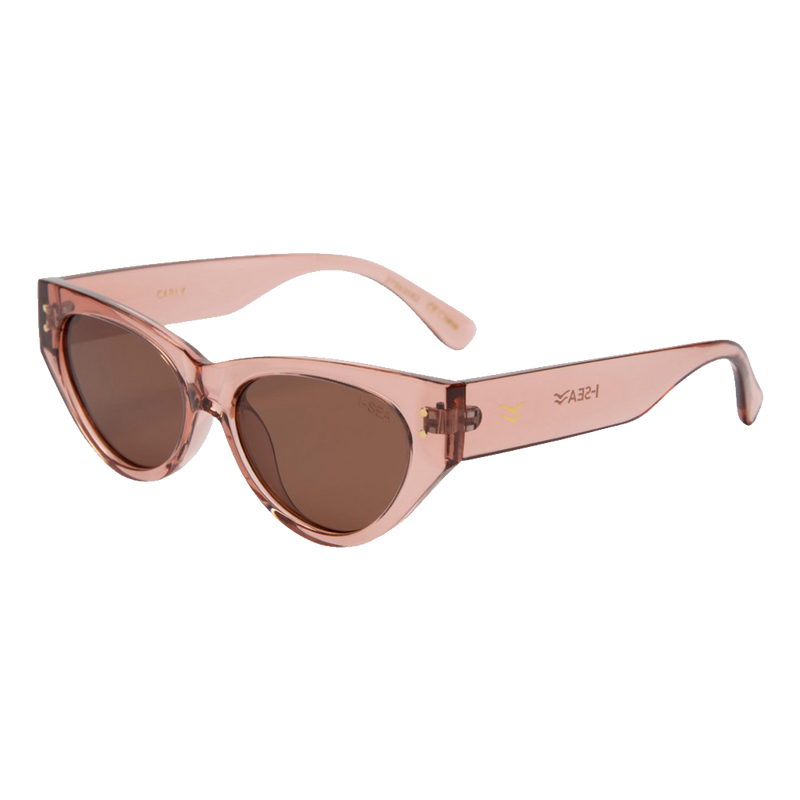 I-SEA Carly Watermelon/ Brown Polarized Lens - Side