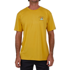 Salty Crew Catch of the Day Mustard Short Sleeve Premium Tee Front