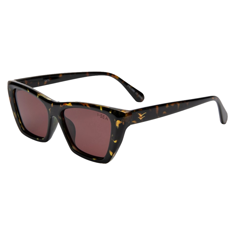 I-SEA Cate Tort/ Plum Polarized Lens Side