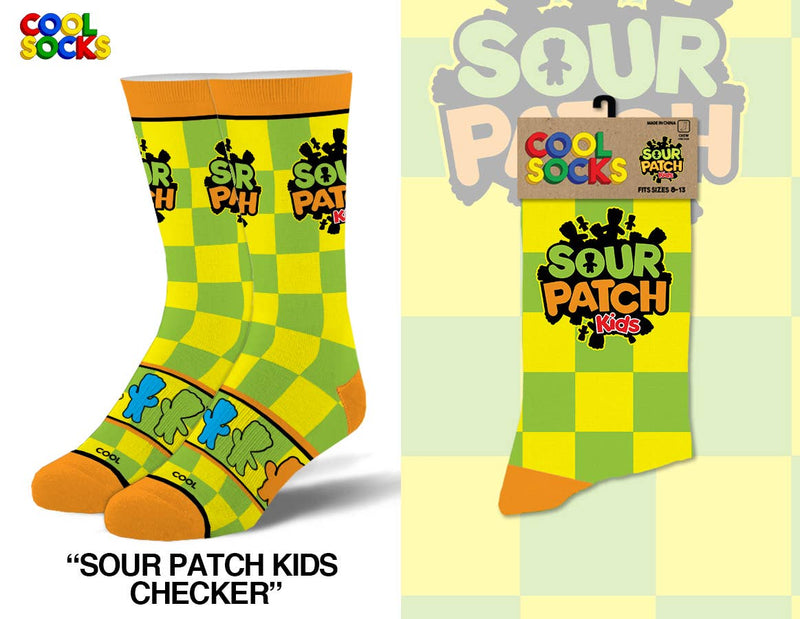 Men's Crew Folded - Sour Patch Kids Checkers