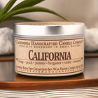 California Soy Travel Candle - Orange Peach Jasmine Violet