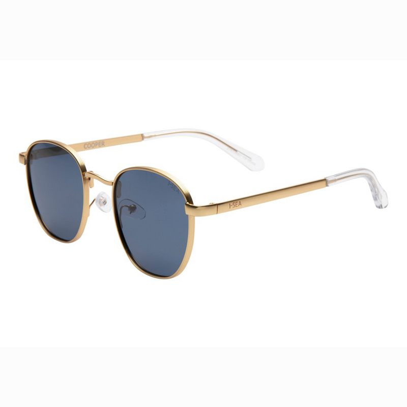 I-SEA Cooper Gold/ Navy Polarized Lens (Side)