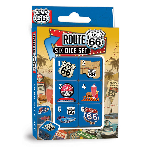 Route 66 Dice Set Box