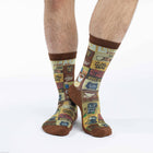 Men's Coffee Time Socks: Shoe Size 8-13