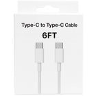 6-foot Type-C to Type-C cable packaging on a white background