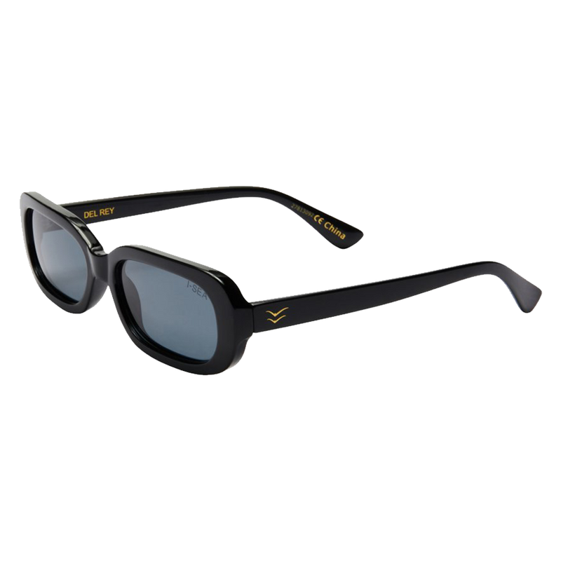 I-SEA Del Rey Black/ Smoke Polarized Lens - Side