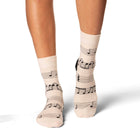 Women's Sheet Music Socks: Shoe Size 5-9