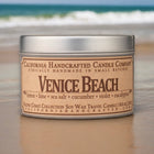 Venice Beach Soy Travel Candle - Lemon Lime Sea Salt