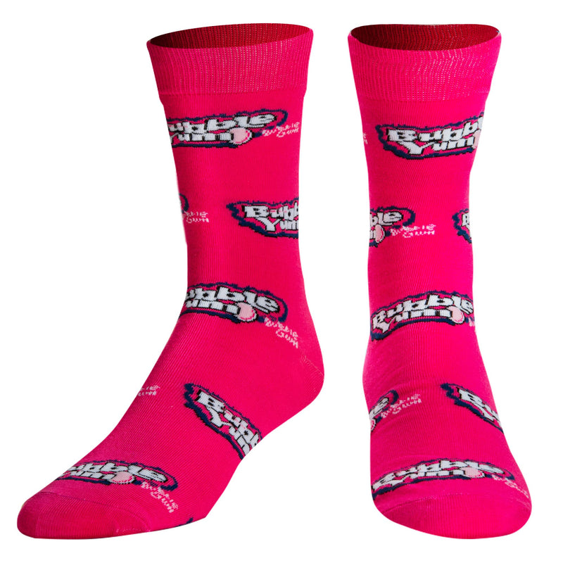 Crazy Socks Men's Crew Folded - Bubbleyum