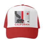 Grom Squad Kids Hat California Flag - Red / White