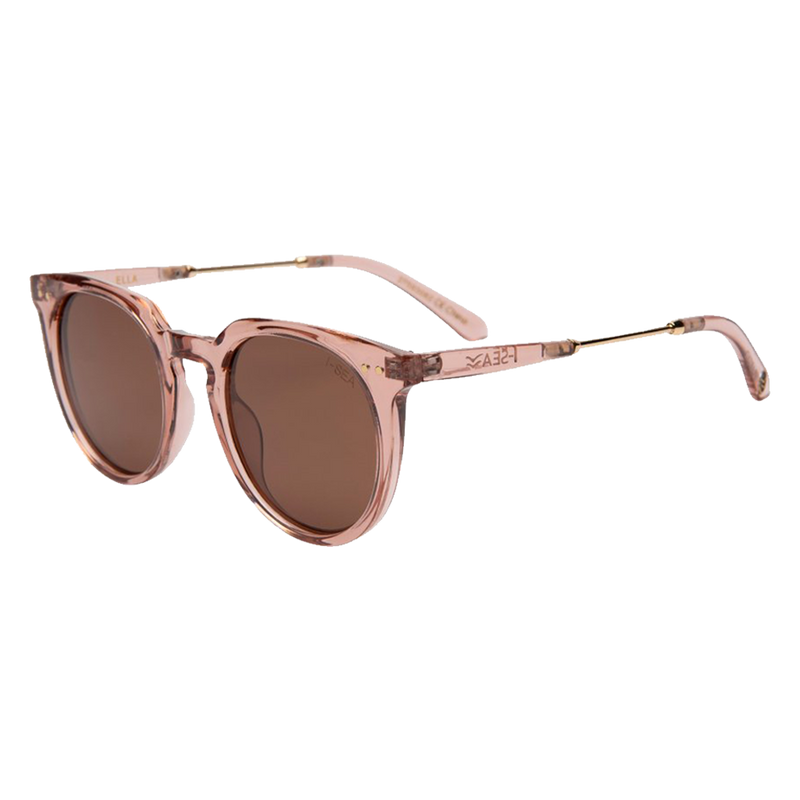 I-SEA Ella Watermelon/ Brown Polarized Lens - Side