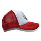 Bubu Lil Bro White/Red Trucker Hat