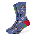 Men's Trailer Park Boys, Faces Socks: Shoe Size 7-12