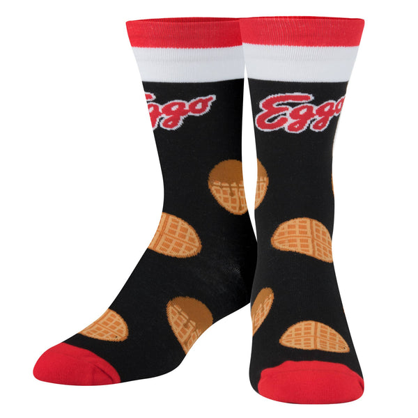 Crazy Socks - Mens Crew - Eggo