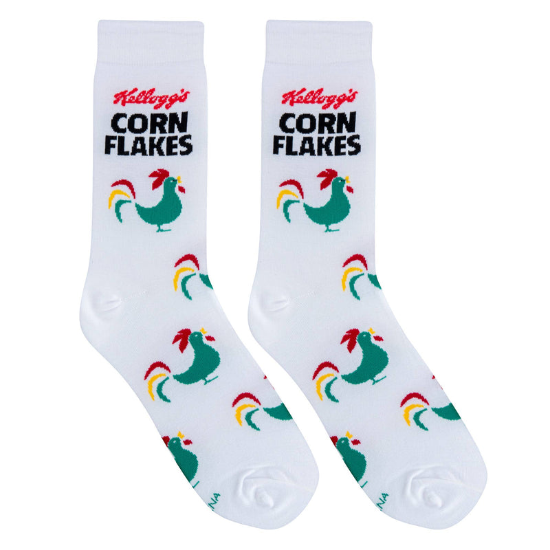 Crazy Socks - Mens Crew - Corn Flakes