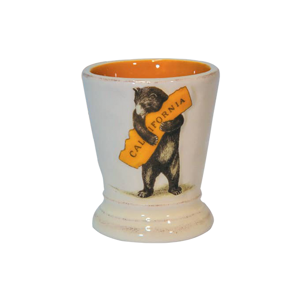 SF Mercantile CA Bear Hug Ceramic Shot Glass