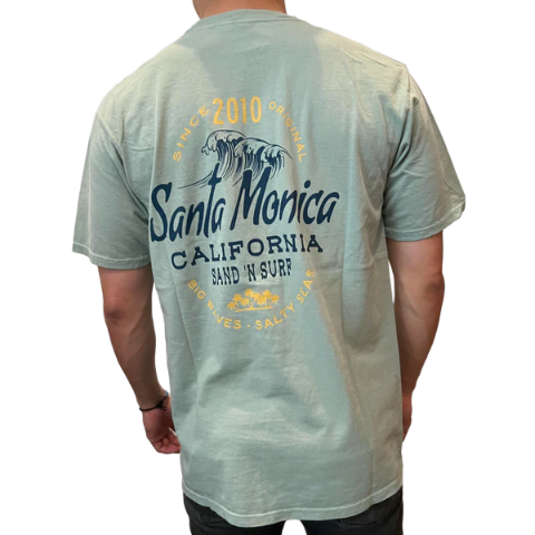 Santa Monica Light Green Shirt