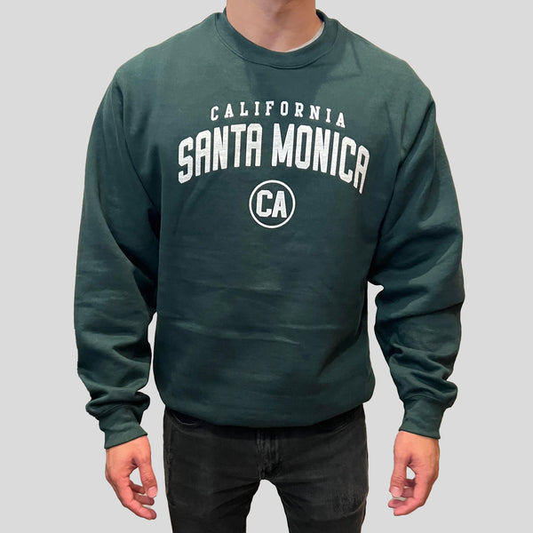 Santa Monica  Green College Sweater