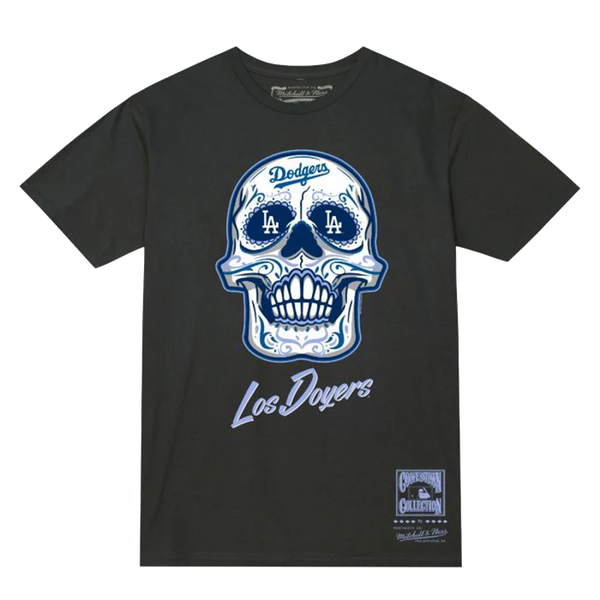 MLB Sugar Skull Tee Los Angeles Dodgers Front