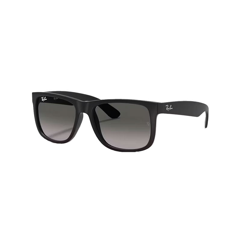 Ray-Ban Justin Classic Matte Black + Gradient Grey