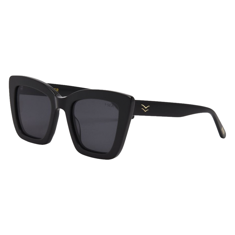 I-SEA Harper Black/ Smoke Polarized Lens - Side