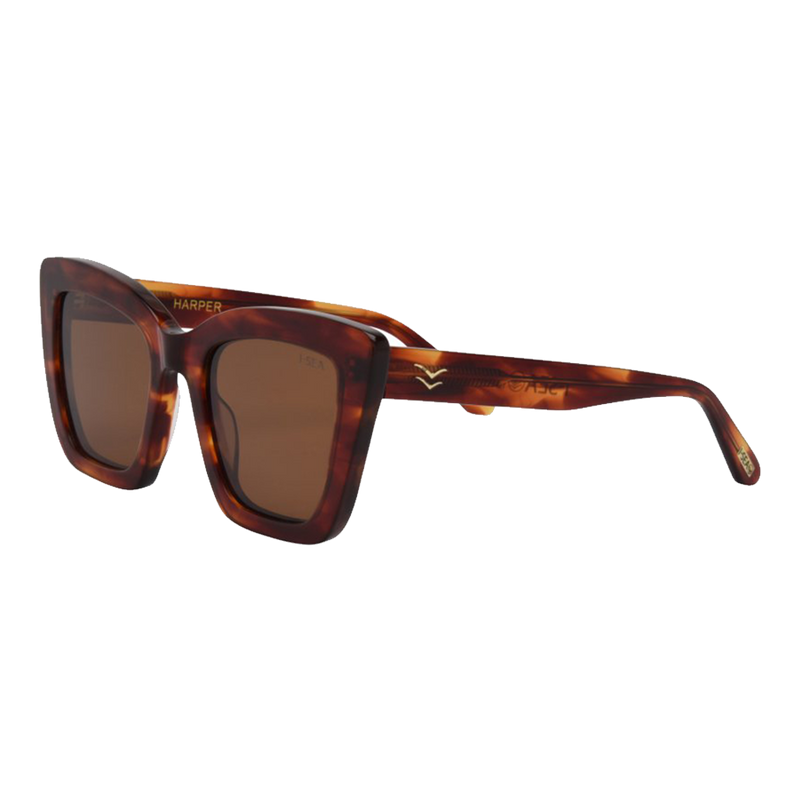 I-SEA Harper Amber/ Brown Polarized Lens - Side