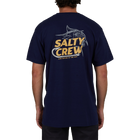 Salty Crew  Hook Up Navy Short Sleeve Premium Tee Back