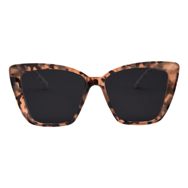 I-SEA Aloha Fox Blonde Tort/ Smoke Polarized Lens (Front)