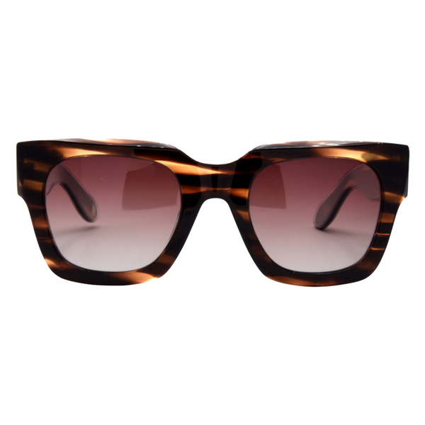 I-SEA Jolene Tiger Stripe/ Brown Polarized Lens - front