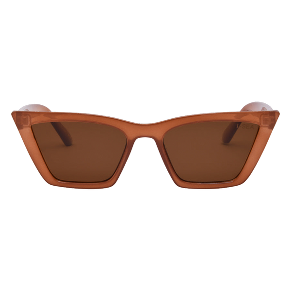 I-SEA Rosey Coffee / Brown Polarized Lens (Front)