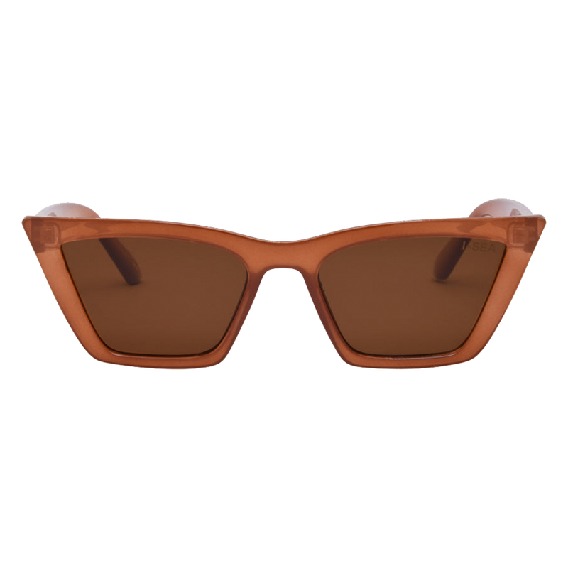 I-SEA Rosey Coffee / Brown Polarized Lens (Front)